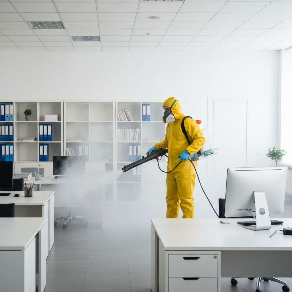 Disinfectant Fogging