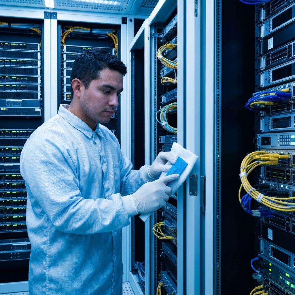 Mechanical & IT Room Cleaning