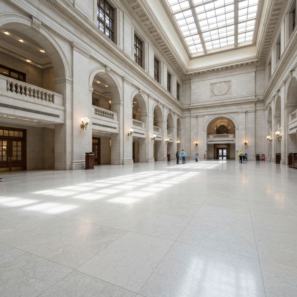 Government facility cleaning services