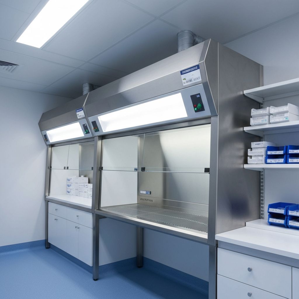 USP compliant cleanroom maintained by Continental Cleaning