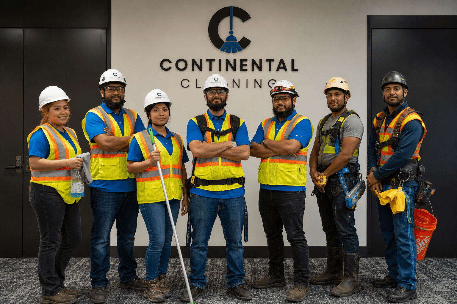 Continental Cleaning team