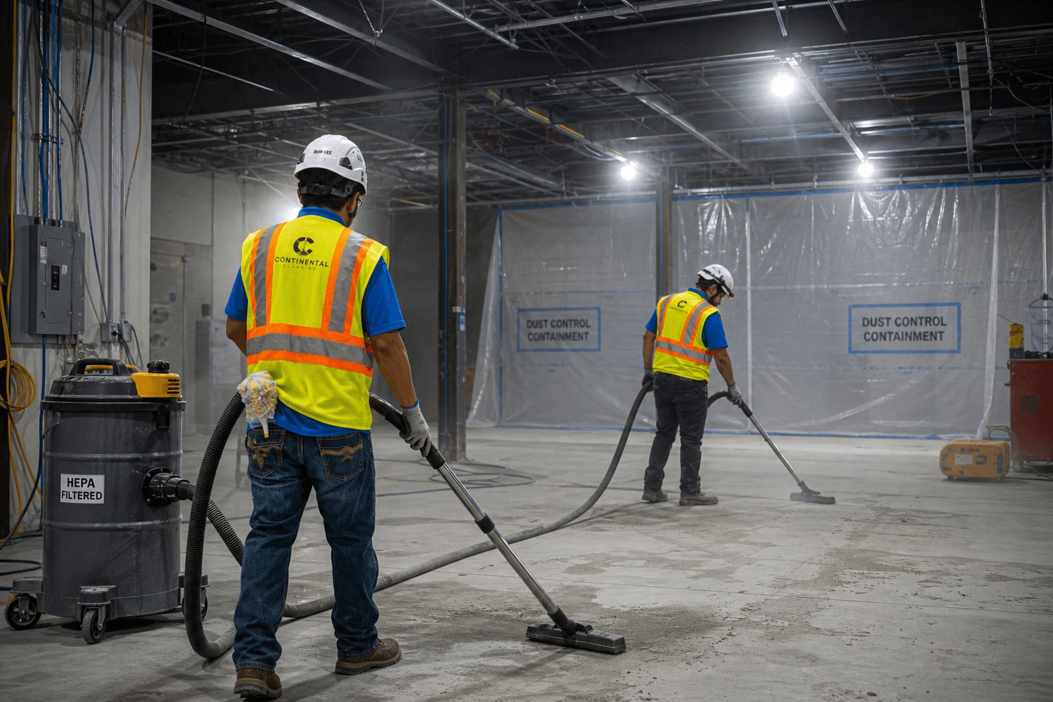 Core & Shell Construction Cleaning