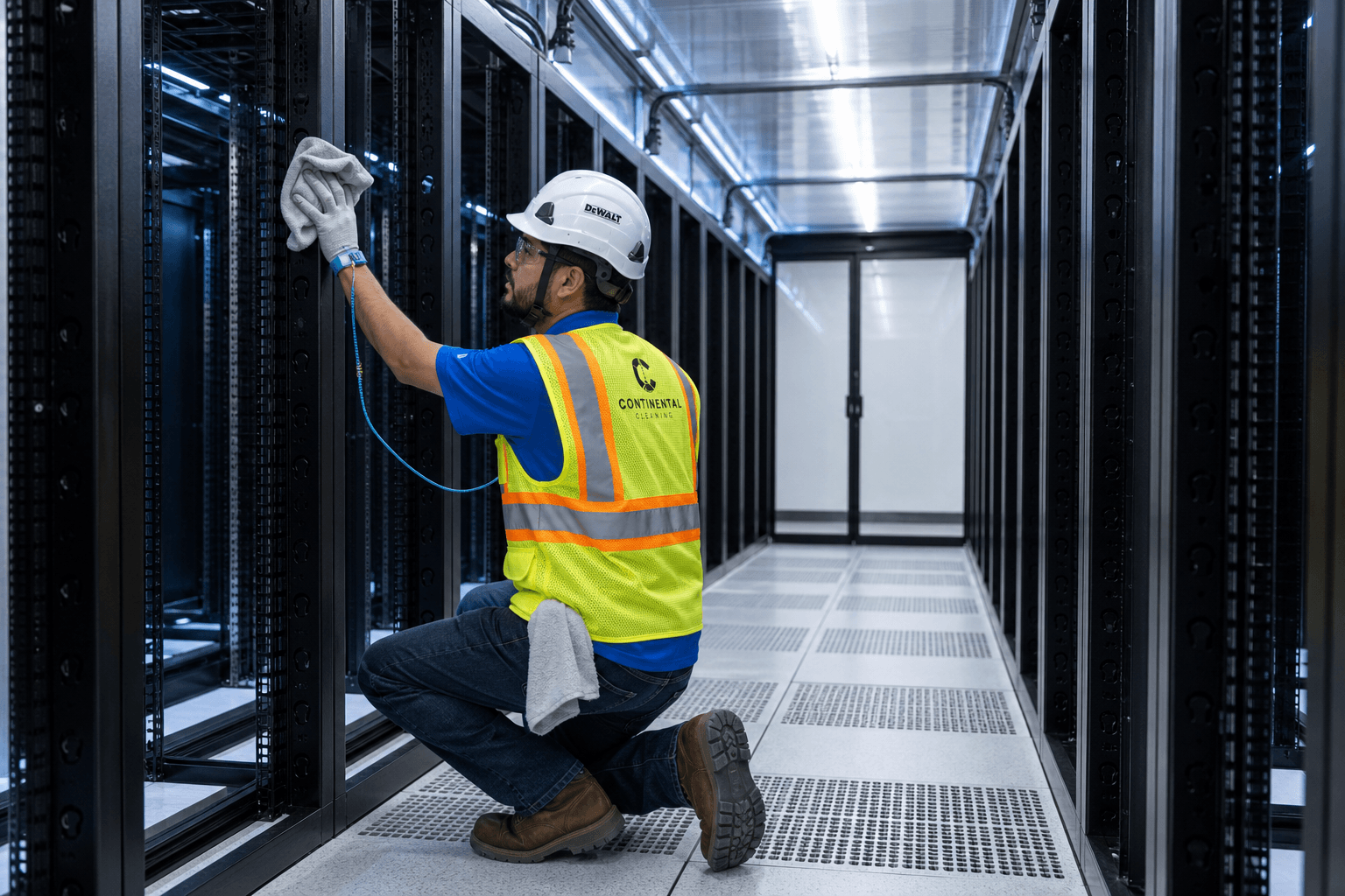 Routine White Space Cleaning (Live Halls)